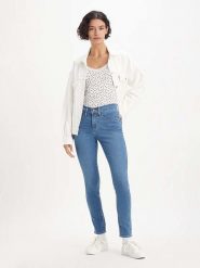 Levi's Dżinsy "311" - Skinny fit - w kolorze niebieskim rozmiar: W29/L32. Niebieskie jeansy damskie Levi's. Za 184.46 zł.