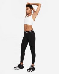 Legginsy Nike Pro 365, Kobiety. Białe legginsy damskie Nike, xs, bez wzorów, z materiału. Za 338.00 zł.