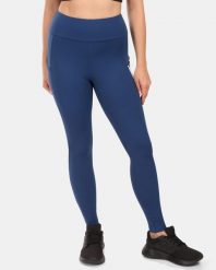 Damskie legginsy sportowe Kilpi ALEXO-W. Niebieskie legginsy sportowe damskie Kilpi, l, bez wzorów, z elastanu, z podwyższonym stanem, do biegania. Za 189.67 zł.