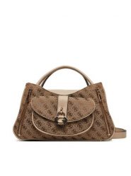 Guess Torebka Jessa HWJG83 62060 Beżowy. Brązowe torebki klasyczne damskie Guess, z materiału, bez dodatków. Za 749.99 zł.