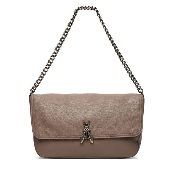 Torebka Patrizia Pepe. Brązowe torebki klasyczne damskie Patrizia Pepe, bez dodatków. Za 1,529.00 zł.