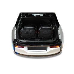 Torby Do Bagażnika Bmw I3 Ev 2013-2022 2Szt Kjust. Czarne torby podróżne KJUST, bez wzorów. Za 736.00 zł.