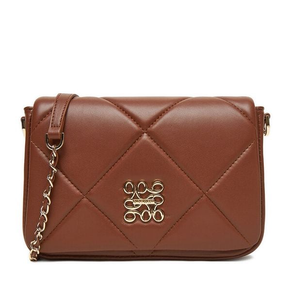 Torebka Nine West. Brązowe listonoszki damskie Nine West, bez wzorów, bez dodatków. Za 199.99 zł.