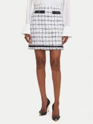 KARL LAGERFELD Spódnica mini A3W12019 Écru Regular Fit. Spódnice damskie KARL LAGERFELD, bez wzorów, z syntetyku, mini. Za 849.99 zł.