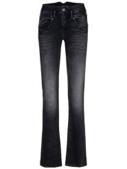 Herrlicher Dżinsy "Pearl" - Bootcut fit - w kolorze czarnym rozmiar: W31/L32. Czarne jeansy damskie Herrlicher. Za 241.56 zł.