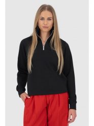 Alife and kickin Bluza w kolorze czarnym rozmiar: XL. Czarne bluzy damskie Alife and Kickin, xl, bez wzorów, bez kaptura. Za 97.51 zł.