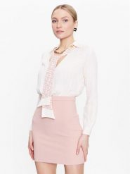 Elisabetta Franchi Sukienka koktajlowa AB-323-31E2-V450 Beżowy Regular Fit. Brązowe sukienki damskie Elisabetta Franchi, bez wzorów, z syntetyku, wizytowe, bez ramiączek. Za 989.99 zł.