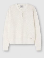 Pepe Jeans Kardigan w kolorze białym rozmiar: M. Białe kardigany damskie Pepe Jeans, m, bez wzorów, z bawełny. Za 149.31 zł.