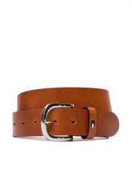 Tommy Hilfiger Pasek New Danny Belt WW0WW11590 Brązowy. Brązowe paski damskie Tommy Hilfiger, bez wzorów. Za 209.99 zł.
