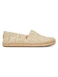 TOMS Espadryle w kolorze kremowym rozmiar: 39. Brązowe espadryle damskie TOMS, bez wzorów, bez obcasa. Za 152.99 zł.