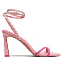 Sandały Call It Spring. Czerwone sandały damskie Call it Spring, bez wzorów, bez obcasa, na szpilce, bez zapięcia. Za 259.99 zł.