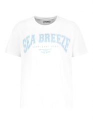 Sublevel Koszulka w kolorze białym rozmiar: M. Białe bluzki damskie Sublevel, m, bez wzorów, z bawełny, bez kołnierzyka, bez ramiączek. Za 66.78 zł.