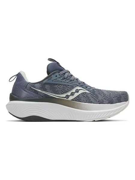 Saucony Buty "Echelon 9" w kolorze granatowo-białym do biegania rozmiar: 38. Białe obuwie sportowe damskie Saucony, bez zapięcia, do biegania. Za 440.28 zł.