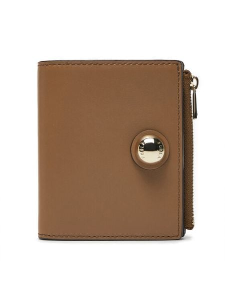 Furla Portfel Sfera WP00458 AX0733 Brązowy. Brązowe portfele damskie Furla, bez wzorów, ze skóry. Za 389.99 zł.