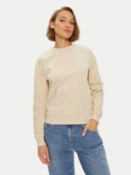 Calvin Klein Bluza Multi Logo K20K207216 Beżowy Regular Fit. Brązowe bluzy damskie Calvin Klein, xs, bez wzorów, z bawełny, bez kaptura. Za 319.99 zł.