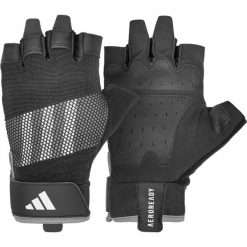 Rękawice treningowe Performance. Szare rękawiczki damskie Adidas, bez wzorów. Za 101.99 zł.