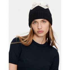 Czapka Liu Jo. Czarne czapki damskie Liu Jo, na zimę, bez wzorów. Za 399.99 zł.