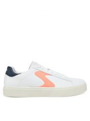 Skechers Sneakersy Eden LX - Top Grade 185000/WNVP Biały. Białe obuwie sportowe damskie Skechers, ze skóry, bez zapięcia. Za 179.99 zł.