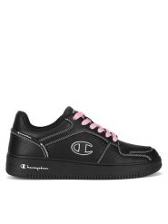 Champion Sneakersy RD18 2.0 LOW S11470-KK010 Czarny. Czarne obuwie sportowe damskie Champion, ze skóry, bez zapięcia. Za 229.99 zł.