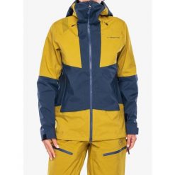 Kurtka w góry damska La Sportiva Sender GTX Performance Jacket. Niebieskie kurtki damskie La Sportiva, bez wzorów, bez kaptura. Za 2,089.99 zł.