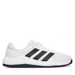 Buty na siłownię adidas. Białe obuwie sportowe damskie Adidas, na fitness i siłownię. Za 279.99 zł.