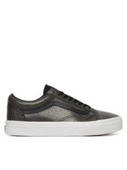 Vans Tenisówki Old Skool VN000EDYBM81 Czarny. Czarne obuwie sportowe damskie Vans, ze skóry, bez zapięcia, tenisowe. Za 429.99 zł.