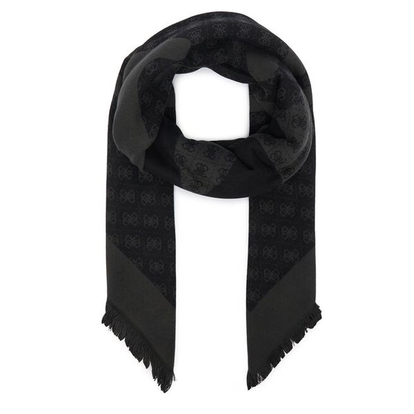 Chusta Guess. Szare chusty damskie Guess, z aplikacjami. Za 194.99 zł.