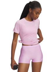 Under Armour Koszulka sportowa "Twist" w kolorze fioletowym rozmiar: S. Różowe koszulki sportowe damskie Under Armour, s, bez wzorów, z materiału, bez ramiączek, outdoorowe. Za 69.95 zł.