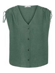 Vero Moda Kamizelka w kolorze zielonym rozmiar: XS. Zielone kamizelki damskie Vero Moda, xs, bez wzorów, bez kaptura. Za 79.45 zł.