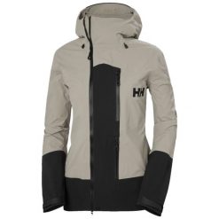 Damska kurtka narciarska Helly Hansen Odin BC Infinity Shell Jkt. Brązowe kurtki sportowe damskie Helly Hansen, bez wzorów, bez kaptura. W wyprzedaży za 2,379.50 zł.