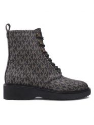 MICHAEL Michael Kors Trzewiki Haskell Bootie 40F2HSFE5B Czarny. Czarne botki damskie MICHAEL Michael Kors, ze skóry, bez obcasa, na płaskiej podeszwie, bez zapięcia. Za 1,389.00 zł.