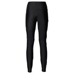 Legginsy damskie VAUDE Comyou. Czarne legginsy damskie Vaude, bez wzorów. W wyprzedaży za 324.25 zł.