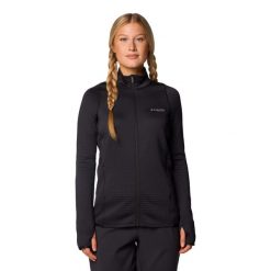 Columbia Bluza Crystal Leaf 2085333010. Czarne bluzy damskie Columbia, bez wzorów, bez kaptura. Za 336.99 zł.