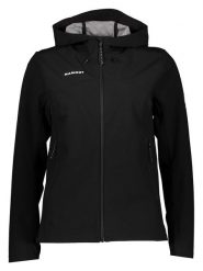 Mammut Kurtka softshellowa "Outdoor SO" w kolorze czarnym rozmiar: XL. Czarne kurtki sportowe damskie Mammut, xl, bez wzorów, z materiału, bez kaptura. Za 324.95 zł.