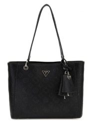 Guess Shopper bag w kolorze czarnym - 33 x 26 x 10 cm rozmiar: onesize. Czarne shopper bag Guess, z aplikacjami, z materiału, na ramię, bez dodatków. Za 505.13 zł.