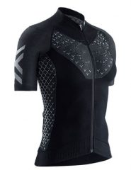 X-Bionic Koszulka kolarska w kolorze czarnym rozmiar: XL. Czarne koszulki damskie X BIONIC, xl, bez wzorów, z materiału, bez kołnierzyka, bez ramiączek. Za 347.81 zł.