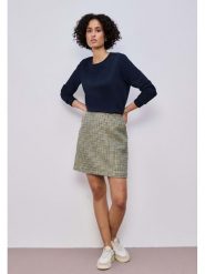 Street One Spódnica w kolorze żółto-błękitno-beżowym rozmiar: 44. Brązowe spódnice damskie Street One, na co dzień, bez wzorów, street, mini. Za 150.02 zł.