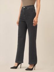 APART Dżinsy - Comfort fit - w kolorze czarnym rozmiar: 44. Czarne jeansy damskie Apart, z podwyższonym stanem. Za 183.59 zł.