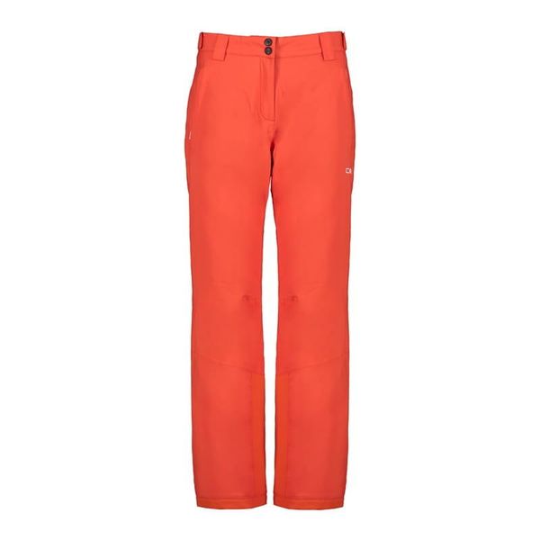 Spodnie damskie narciarskie CMP 39W1716. Czerwone spodnie sportowe damskie CMP, na zimę, l, bez wzorów, narciarskie. W wyprzedaży za 339.99 zł.