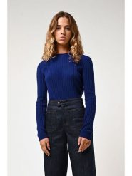 AUTHENTIC CASHMERE Kaszmirowy sweter w kolorze niebieskim rozmiar: M. Niebieskie swetry klasyczne damskie AUTHENTIC CASHMERE, m, z kaszmiru, bez kołnierzyka. Za 369.99 zł.