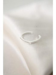 Lodie Silver Srebrny pierścionek z cyrkoniami rozmiar: onesize. Szare pierścionki damskie Lodie Silver, z cyrkonią, srebrne. Za 50.95 zł.