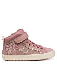 Geox Sneakersy J Kalispera J744GI 0DHBC C8A2U S Różowy. Czerwone buty sportowe dziewczęce Geox, z materiału, bez zapięcia. Za 249.99 zł.