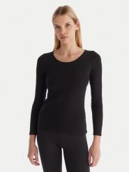 Ysabel Mora Bielizna termoaktywna górna 70022 Czarny Slim Fit. Czarna koszule nocne i halki ysabel mora, bez wzorów, z bawełny, bez ramiączek. Za 79.99 zł.