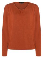 More & More Koszulka w kolorze jasnobrązowym rozmiar: 46. Brązowe koszulki damskie More & More, bez wzorów, bez kołnierzyka, bez ramiączek. Za 56.99 zł.