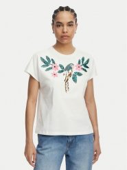 LOLA CASADEMUNT T-Shirt MS2615004 Biały Regular Fit. Białe t-shirty damskie LOLA CASADEMUNT, m, bez wzorów, z bawełny, bez kołnierzyka. Za 379.99 zł.