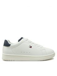 Tommy Hilfiger Sneakersy Low Cut Lace-Up Sneaker T3X9-33848-1355 M Biały. Białe buty sportowe chłopięce Tommy Hilfiger, ze skóry, bez zapięcia. Za 179.99 zł.