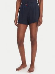 Tommy Hilfiger Szorty piżamowe UW0UW06310 Granatowy. Niebieskie piżamy damskie Tommy Hilfiger, bez wzorów, z syntetyku, bez ramiączek. Za 139.99 zł.