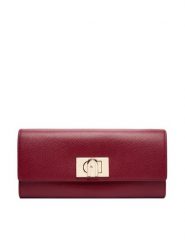 Furla Portfel 1927 PCV0ACO ARE000 CG Q00 Czerwony. Czerwone portfele damskie Furla, bez wzorów, ze skóry. Za 889.99 zł.