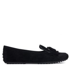 Mokasyny LAUREN RALPH LAUREN. Czarne mokasyny damskie Lauren Ralph Lauren, bez obcasa. Za 729.99 zł.