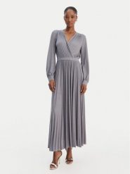 Marella Sukienka koktajlowa Mallo 2613621031 Szary Regular Fit. Szare sukienki damskie Marella, bez wzorów, z wiskozy, wizytowe, bez ramiączek. Za 1,329.00 zł.